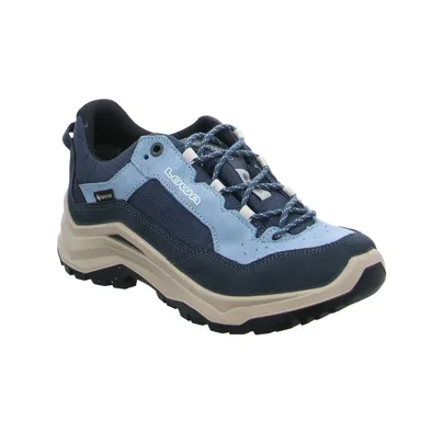LOWA VENTIERRA GTX LO WS Walking / Outdoor Damen Blau Leder LOWA VENTIERRA GTX LO WS Walking / Outdoor Damen Blau Leder