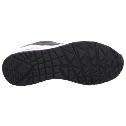 SKECHERS mit Memory Foam Sneaker Schwarz Lederimitat SKECHERS mit Memory Foam Sneaker Schwarz Lederimitat