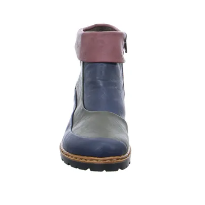 RIEKER Stiefel Blau Lederimitat RIEKER Stiefel Blau Lederimitat
