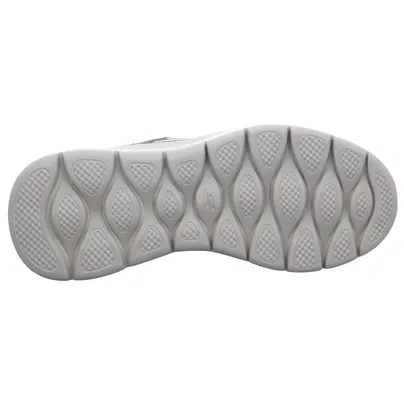 SKECHERS Halbschuhe Sneaker Braun Lederimitat 