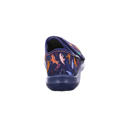 BECK Unisex Kinder-Hausschuh Dunkelblau Textil BECK Unisex Kinder-Hausschuh Dunkelblau Textil