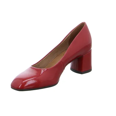 TAMARIS Pumps Rot Lederimitat 