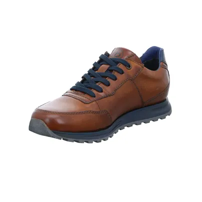 BUGATTI SHOES Halbschuhe Sneaker Cognac Leder BUGATTI SHOES Halbschuhe Sneaker Cognac Leder