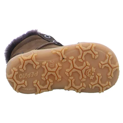 PEPINO Bottine Unisex Kleinkinder-Winter-Bottine Braun Leder PEPINO Bottine Unisex Kleinkinder-Winter-Bottine Braun Leder
