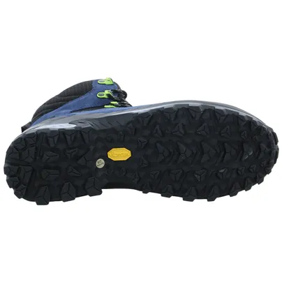 LOWA Trekkingschuhe Blau Leder 
