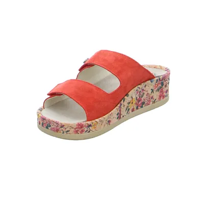 MUBB Pantolette Rot Leder MUBB Pantolette Rot Leder