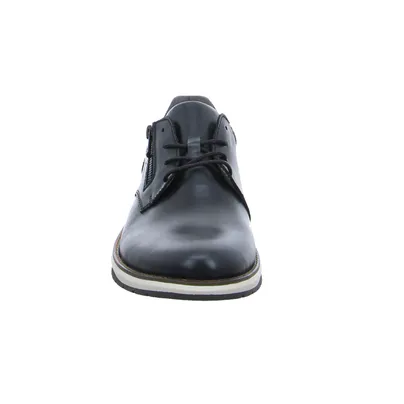 RIEKER Halbschuh-City Schwarz Leder 