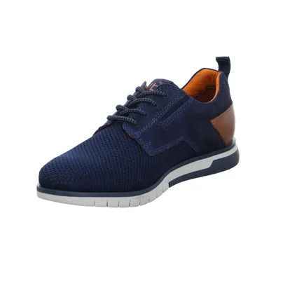 BUGATTI SHOES Halbschuh-City Blau Textil BUGATTI SHOES Halbschuh-City Blau Textil