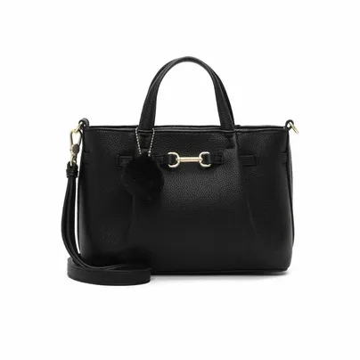 TAMARIS Shopper Schwarz Lederimitat TAMARIS Shopper Schwarz Lederimitat