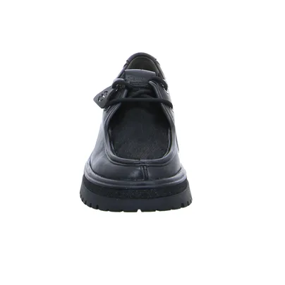 TAMARIS Schnürschuh Schwarz Leder 