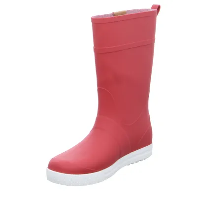 SCHUHDEPOT Damen-Gummistiefel Rot Synthetik 