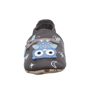 BOBUX Krabbelschuh Braun Leder BOBUX Krabbelschuh Braun Leder
