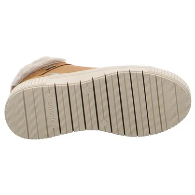 REMONTE mit TEX Membrane Mid Cut Sneaker Cognac Leder REMONTE mit TEX Membrane Mid Cut Sneaker Cognac Leder