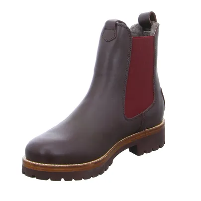PANAMA JACK mit Lammfell-Futter Boot Bordeau Leder PANAMA JACK mit Lammfell-Futter Boot Bordeau Leder