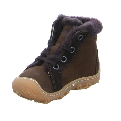 PEPINO Bottine Unisex Kleinkinder-Winter-Bottine Braun Leder PEPINO Bottine Unisex Kleinkinder-Winter-Bottine Braun Leder