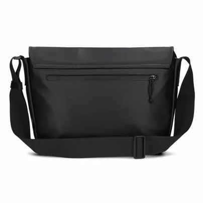 ZWEI Handtasche mit Überschlag Schwarz Lederimitat ZWEI Handtasche mit Überschlag Schwarz Lederimitat