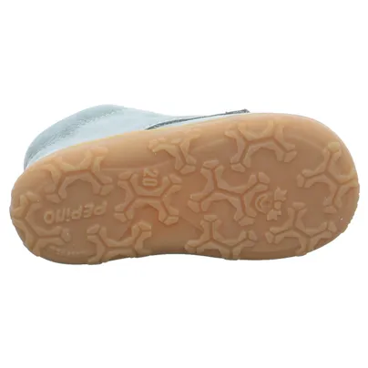 PEPINO Bottine Unisex Lauflernschuh Blau Leder 