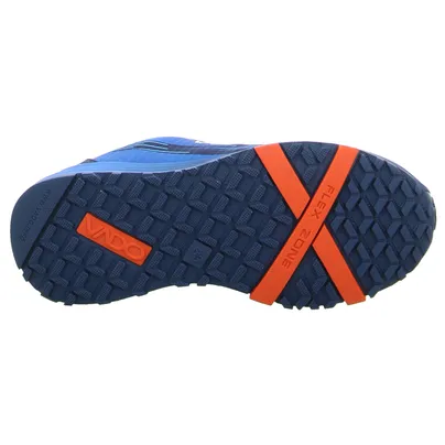 VADO Sneaker Outdoor Jungen-Halbschuh Klett Dunkelblau Textil VADO Sneaker Outdoor Jungen-Halbschuh Klett Dunkelblau Textil
