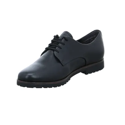 TAMARIS Schnürschuh Schwarz Leder TAMARIS Schnürschuh Schwarz Leder