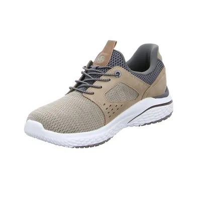 DOCKERS Stoffschuh Beige Lederimitat 