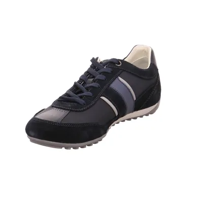 GEOX Halbschuhe Sneaker Blau Leder GEOX Halbschuhe Sneaker Blau Leder