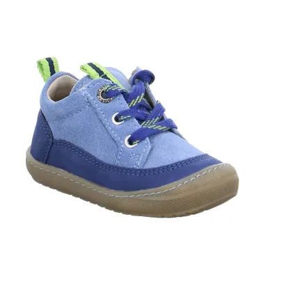 RICHTER Unisex Bottine Lauflernschuh Blau Leder RICHTER Unisex Bottine Lauflernschuh Blau Leder