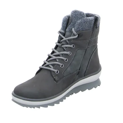 REMONTE mit TEX Membrane Comfort-Snowboot Grau Leder REMONTE mit TEX Membrane Comfort-Snowboot Grau Leder