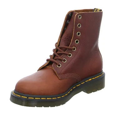 DR. MARTENS Boot Braun Leder DR. MARTENS Boot Braun Leder