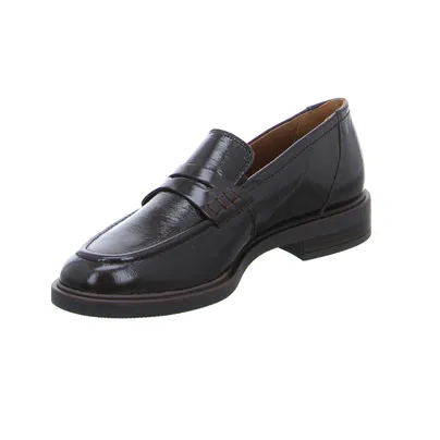 PAUL GREEN Slipper Braun Leder 
