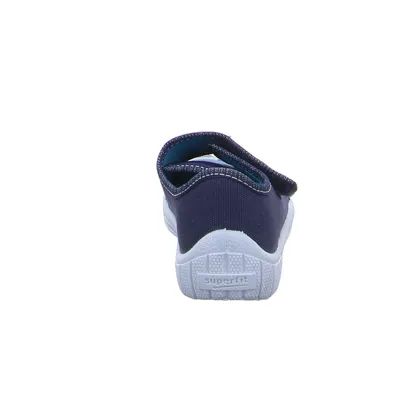 SUPERFIT Unisex Kinder-Hausschuh Jeansblau Textil SUPERFIT Unisex Kinder-Hausschuh Jeansblau Textil