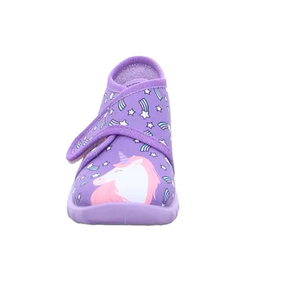 FISCHER Mädchen Baby-Hausschuh Violette Textil FISCHER Mädchen Baby-Hausschuh Violette Textil