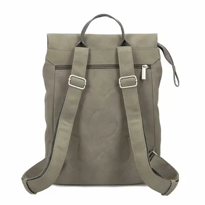 ZWEI Rucksack Taupe Lederimitat ZWEI Rucksack Taupe Lederimitat