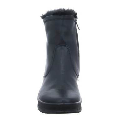 IMAC TEX Membrane Comfort-Stiefelette Schwarz Leder IMAC TEX Membrane Comfort-Stiefelette Schwarz Leder
