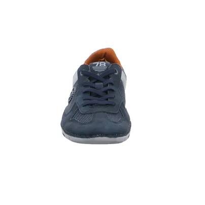 BUGATTI SHOES Halbschuhe Sneaker Stoff Blau Synthetik BUGATTI SHOES Halbschuhe Sneaker Stoff Blau Synthetik