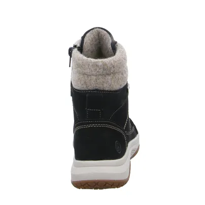 REMONTE Boot Schwarz Leder REMONTE Boot Schwarz Leder