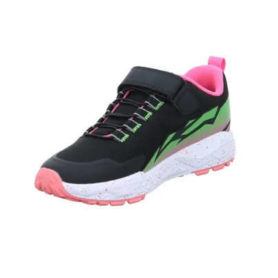 PRIMIGI Sneaker Mädchen-Halbschuh Klett Schwarz Leder PRIMIGI Sneaker Mädchen-Halbschuh Klett Schwarz Leder