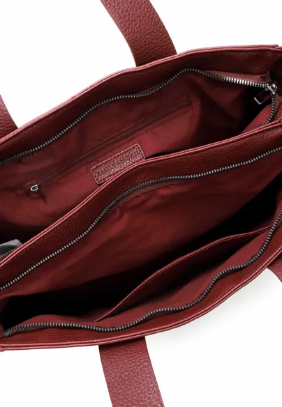 EMILY & NOAH Shopper Bordeau Lederimitat EMILY & NOAH Shopper Bordeau Lederimitat