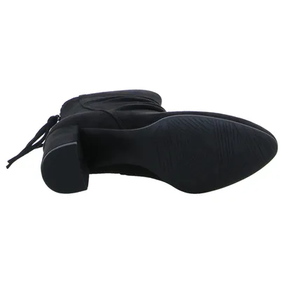 MARCO TOZZI Stiefelette Schwarz Lederimitat 