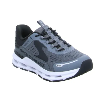 SKECHERS Sneaker Jugend-Halbschuh Grau Textil SKECHERS Sneaker Jugend-Halbschuh Grau Textil