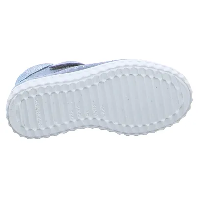PEPINO Bottine Kleinkinder-Halbschuh Klett Altsilber Textil PEPINO Bottine Kleinkinder-Halbschuh Klett Altsilber Textil