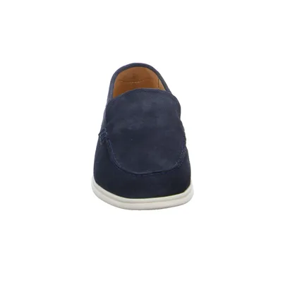 AMBITIOUS Halbschuh Blau Leder 