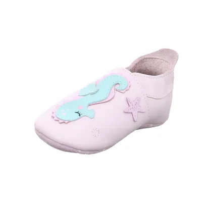 BOBUX Krabbelschuh Rosa Leder 
