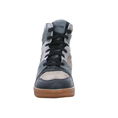 RICHTER Sneaker high Jugend-Boot Grau Leder RICHTER Sneaker high Jugend-Boot Grau Leder