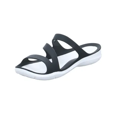 CROCS Badeschuhe unisex Schwarz Synthetik CROCS Badeschuhe unisex Schwarz Synthetik
