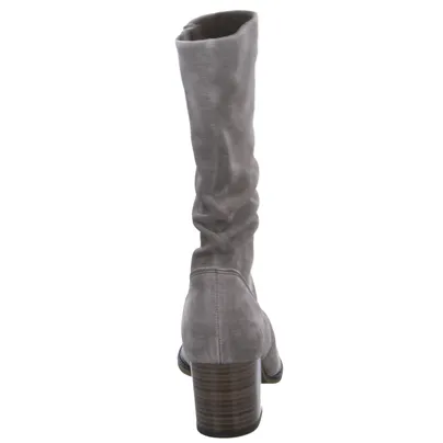 GABOR Stiefel Taupe Leder 