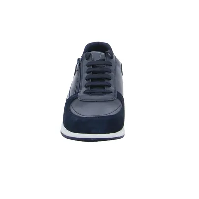GEOX Halbschuhe Sneaker Blau Leder 