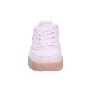 SKECHERS Sneaker Mädchen-Halbschuh Binder Weiss Lederimitat SKECHERS Sneaker Mädchen-Halbschuh Binder Weiss Lederimitat