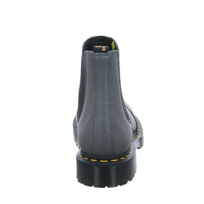 DR. MARTENS Boot Grau Leder DR. MARTENS Boot Grau Leder