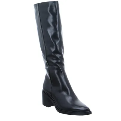 MJUS Stiefel Schwarz Leder 
