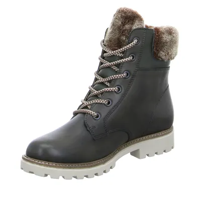 REMONTE Boot Dunkelgrün Leder REMONTE Boot Dunkelgrün Leder